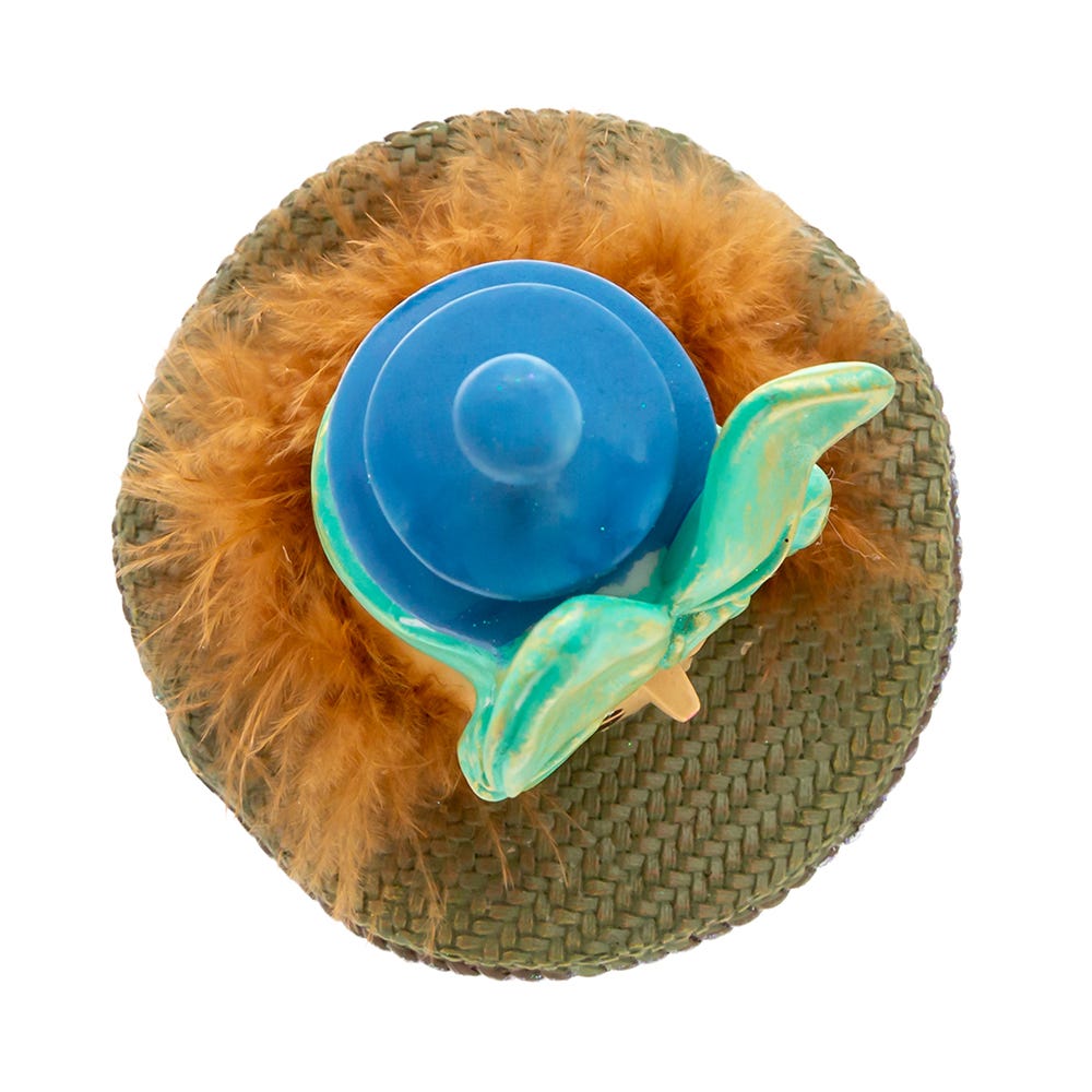 Kurt Adler 6-Inch Resin Hollywood Hats Hatter Ornament